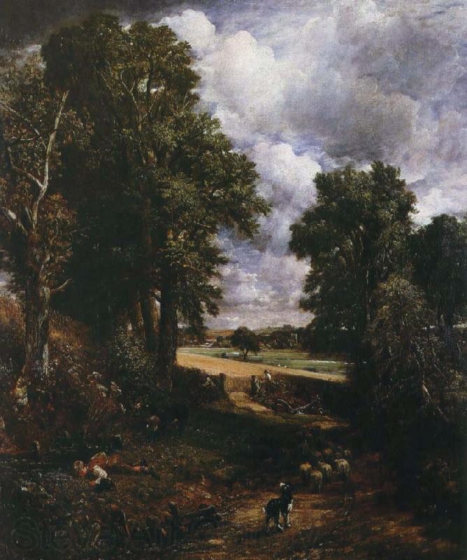 John Constable sadesfalrer Norge oil painting art